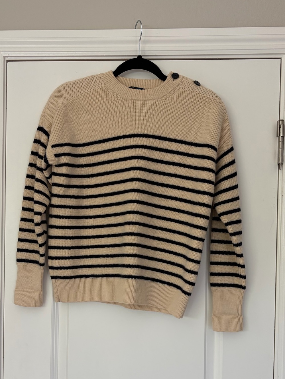 Polo by Ralph Lauren Striped 100% Merino Wool Sweater